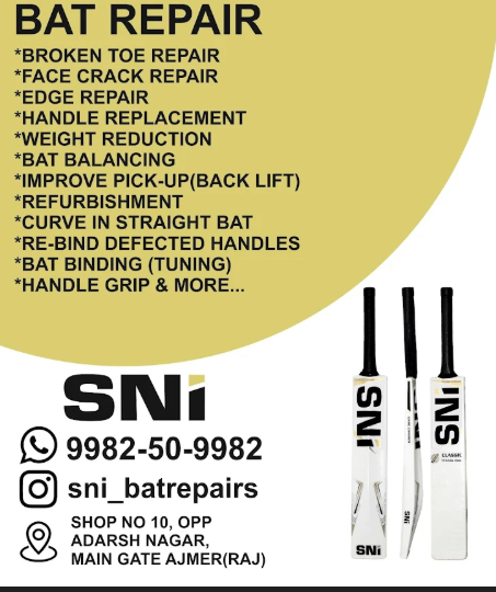 Cricket Bat Repair Services